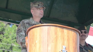 Maj Gen William Graham YA18 Opening Ceremony