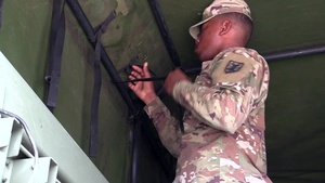 54th QM Co prep for Hurricane Florence support effort