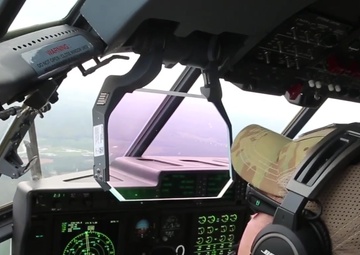 Alaska Guardsmen conduct rescue operations via HC-130J aircraft in North Carolina