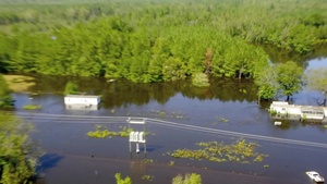 Flooding near Nichols, S.C.