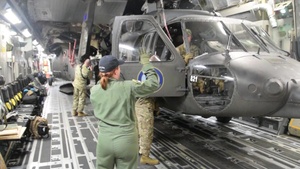 AK C-17 deliver UH-60's to Hurricane Florence Relief Efforts