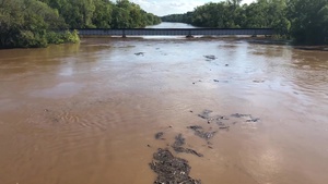 Hurricane Florence- Cape Fear River B-Roll