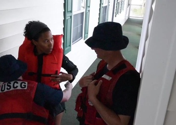 Coast Guard response to Hurricane Florence in South Carolina