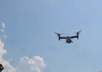 8th SOS and Maritime Operations conduct testing on CV-22 deck-landing vessel
