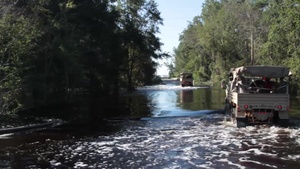 101st Sustainment conducts high water rescue