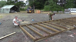 Building a Sand Shed