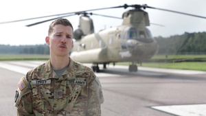 Guardsmen deliver food and water by helicopter in aftermath of Hurricane Florence