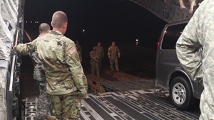 Arctic Eagles board C-17 for Hurricane Florence relief efforts