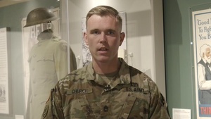 SFC Adam Church discusses his experience during the U.S. Army Best Medic Competition