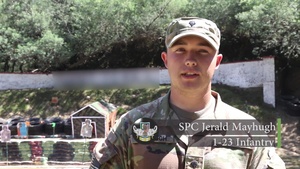 Soldiers of 7th Infantry Division - Spc. Jerald Mayhugh