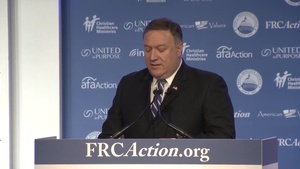 Secretary Pompeo Delivers Remarks at the 13th Annual Values Voter Summit