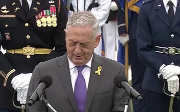 Defense Secretary Hosts National POW/MIA Recognition Day Ceremony at Pentagon