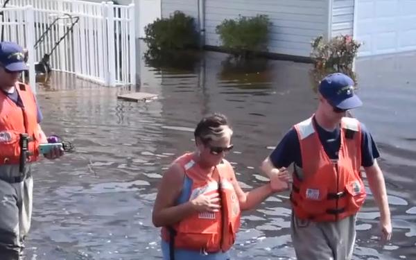 Coast Guard crews conduct post Hurricane Florence operations in Longs, S.C.