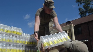 Soldiers provide relief efforts due to Hurricane Florence