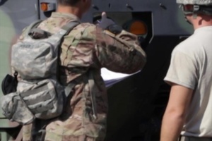 North Carolina Guard truck drivers ready to help after Hurricane Florence