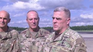 Chief of Staff of the Army discusses Florence