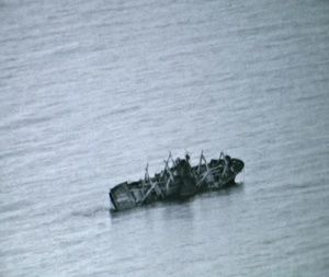 Ship Sinks During SINKEX (BRoll)