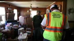 WSP USA Inspection FEMA House Inspections, Hurricane Florence
