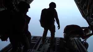 82nd ERQS Performs High Altitude Low Opening Training Jump