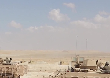 155th ABCT Conduct Culminating CALFEX at Exercise Bright Star 18