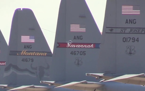 Air National Guard leads airlift for Saber Junction 2018 - Part 1: Operations