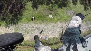 New York Army National Guard Soldiers from Company C 1st Battalion 171 GSAB Conduct Rescues in North Carolina