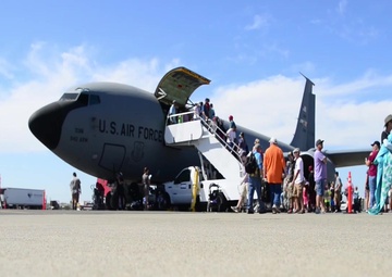 KC-135 Timelapse at Capitol City Airshow