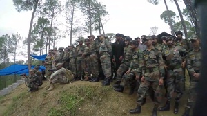 US and Indian Soldiers Share Battle Drills, Techniques