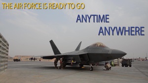 F-22 Visit the 332nd AEW