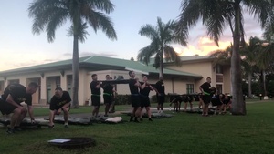 Pacific Army Reserve leads ready and resilient PT session