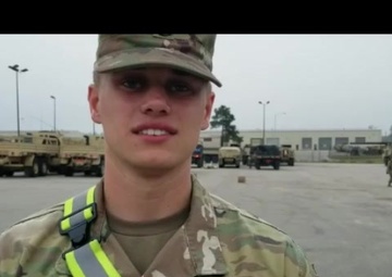 Pfc. Newson Interview