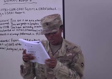 Soldiers complete mask confidence training