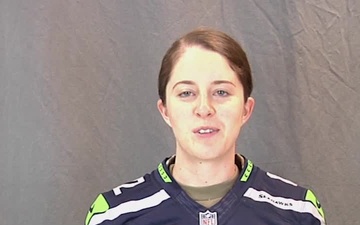 Seattle Seahawks Shoutout- Claire Marlow