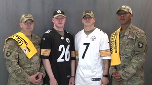 pittsburgh steelers shoutout- Christian Sabados, Michael Cross, Brian Palazzolo, Christopher Case