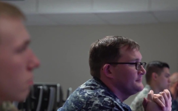 MATSG-21: Gy. Sgt. Burton, USMC Rep. Corry Station