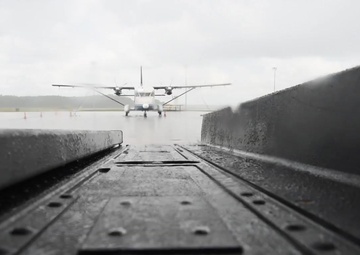 Sherpa Aircraft from back of Chinook
