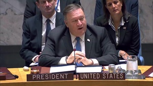 Secretary Pompeo chairs meeting on Democratic People’s Republic of Korea with UN Security Council