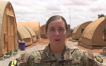 A1C Sarah Whitaker NFL Shoutout - Dallas Cowboys