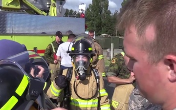 Firefighting Training at 19 Wing Comox