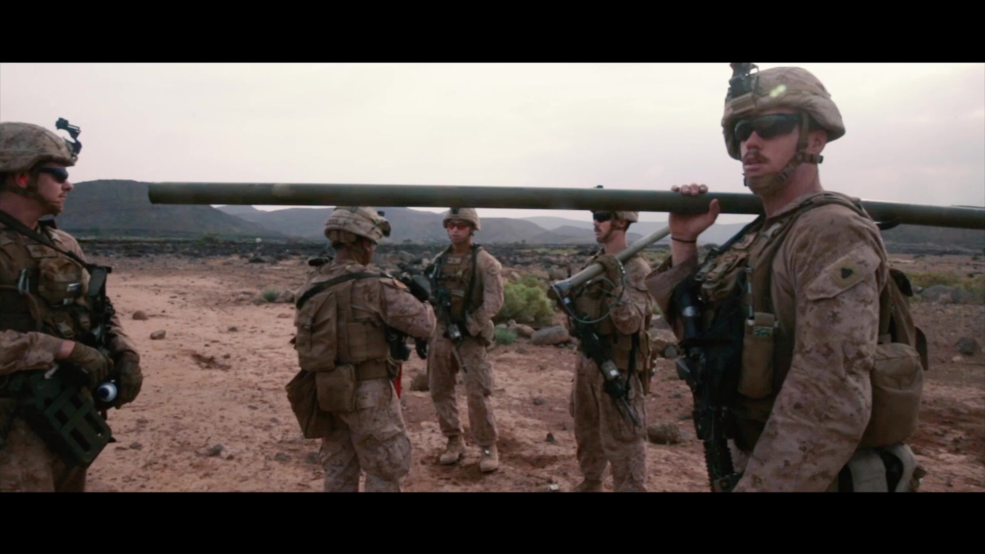 DJIBOUTI - U.S. Marines with Battalion Landing Team 3/1, 13th Marine Expeditionary Unit (MEU), participate in a demo range involving breaching and building explosives during Theater Amphibious Combat Rehearsal (TACR), Sept. 17, 2018. Led by Amphibious Force, Task Force 51/5th Marine Expeditionary Brigade, TACR integrates U.S. Navy and Marine Corps assets to practice and rehearse a range of critical combat-related capabilities available to U.S. Central Command, both afloat and ashore, to promote stability and security in the region. U.S. 5th Fleet and coalition assets are participating in numerous simultaneous exercises as part of the greater Theater of responsibility, connecting the Mediterranean and the Pacific through the Indian Ocean and three strategic choke points.