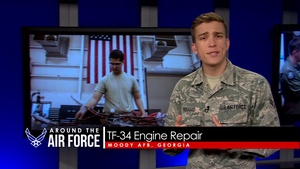 Around the Air Force: J-PEAT / TF-34 Engine Repair / Officer Continuation Board
