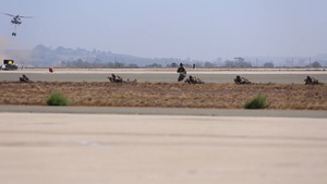 (B-Roll) 2018 MCAS Miramar Air Show: Marine Air-Ground Task Force demo