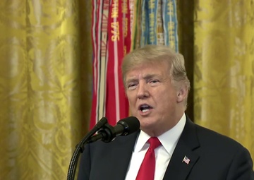 President Trump Presents the Congressional Medal of Honor