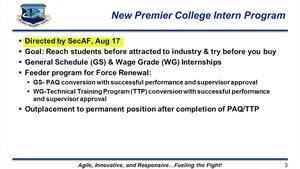Force Renewal (PAQ and PCIP) - Logistics Career Field Team