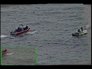 Coast Guard Cutter Stratton interdiction B-roll