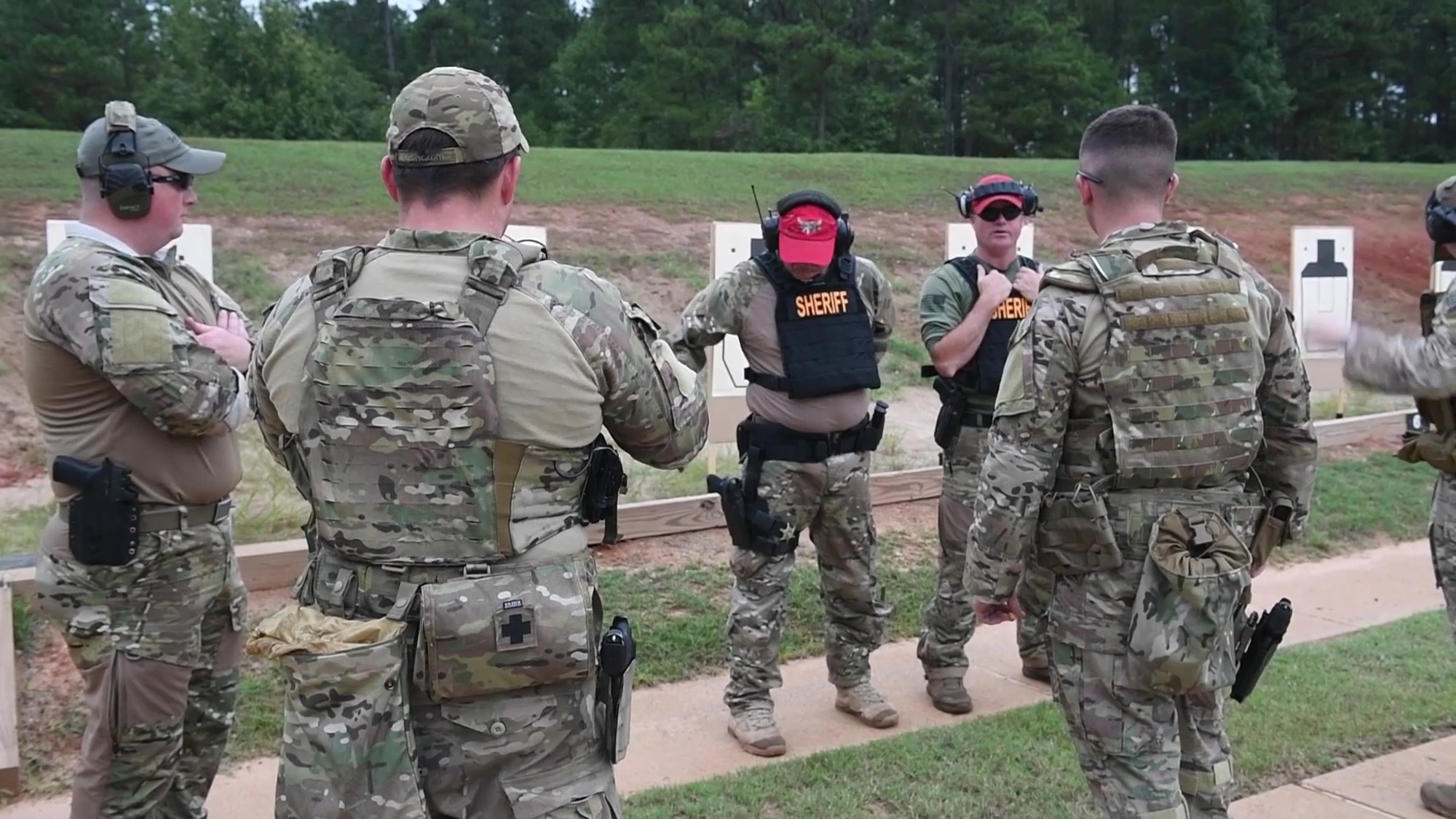 Soldiers practice using sniper skills to dispose of explosives