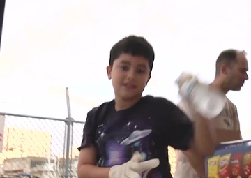 USO Sponsors a Barracks Bash