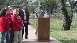 60 Seconds or Less: Dyess Memorial Expansion Ground Breaking