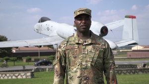 MSgt Marcus Collins - Washington Redskins Shoutout