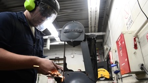 Metals tech Airmen weld mission success